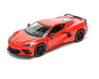 Модель Corvette 2021 1:36 (красная)